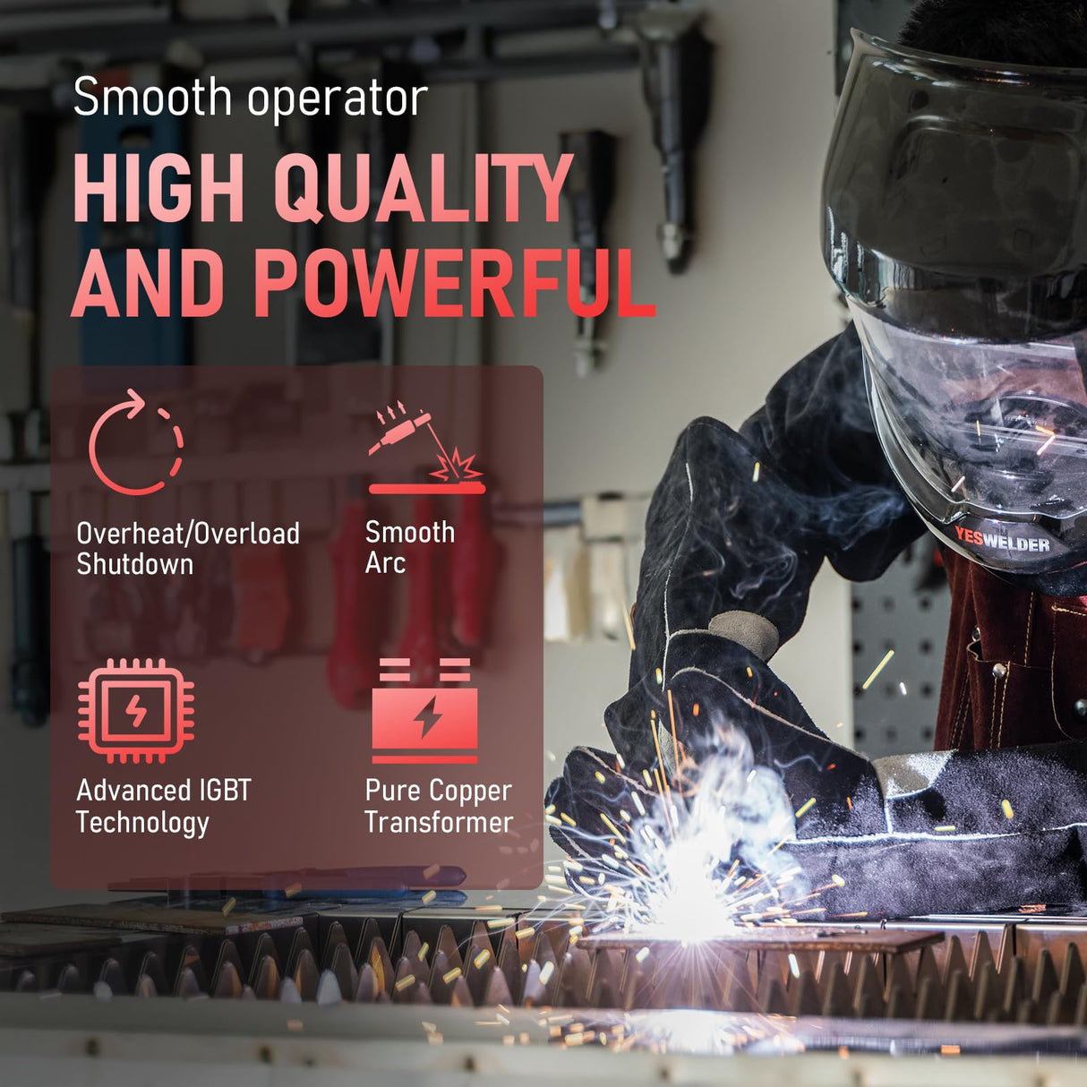 YESWELDER Plasma Cutter Welder Combo Gas MIG/Gasless MIG/Lift TIG/Stick/CUT 5 in 1 Welding Machine FIRSTESS MP200 Multi Process Welder YESWELDER