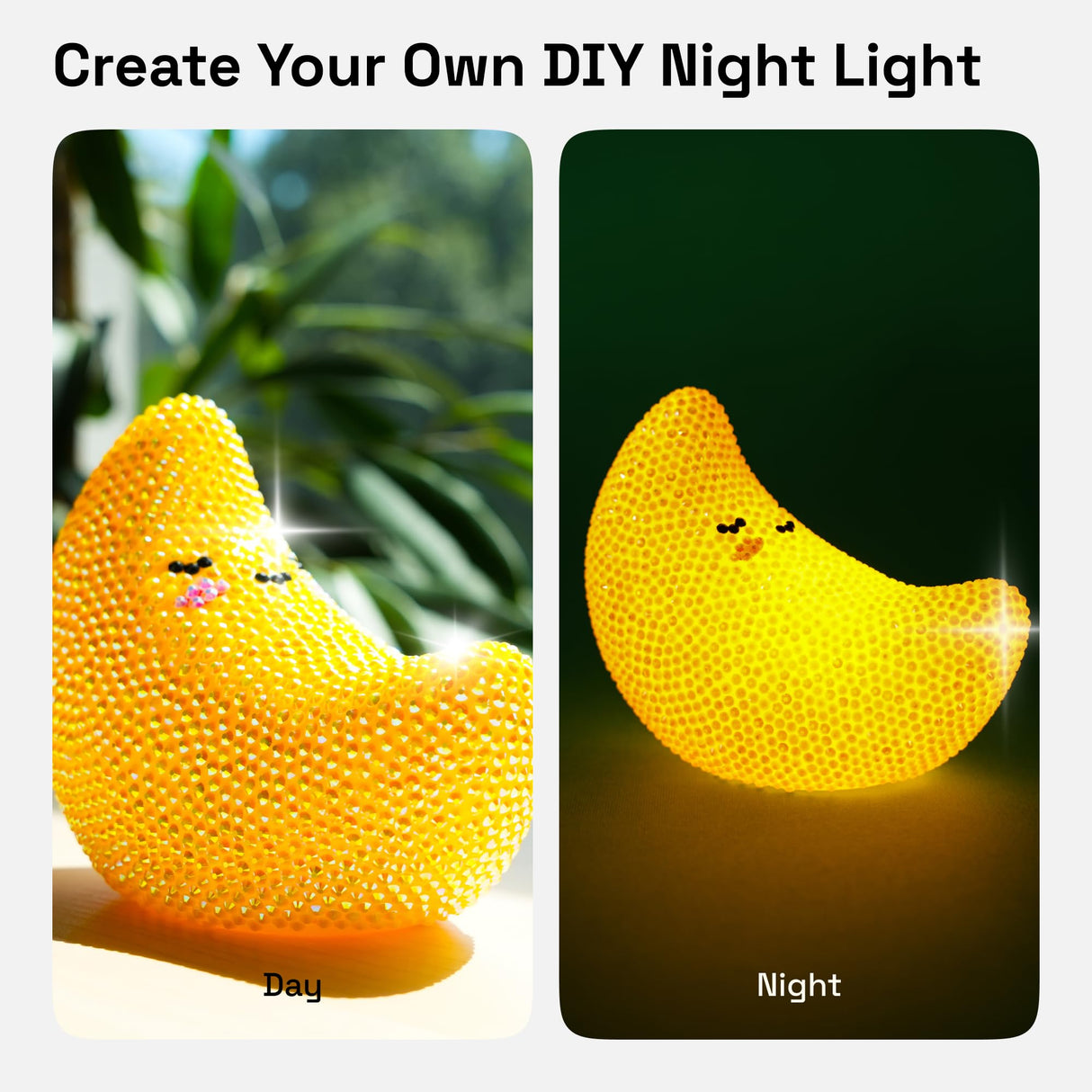 ARTISTRO Diamond Art Kits for Adults & Kids, Arts & Crafts for Ages 8-12, Cute Lamp Nightlight for Kids' Room, Gem Art Supplies for Teens, Diamond Painting Kawaii Room Decor, Teen Girl Gifts ARTISTRO