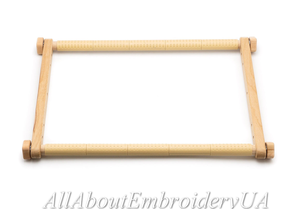 Needlepoint Embroidery Tapestry Scroll Frame Made of Organic Beech, Wooden Cross Stitch Frame, Needlepoint Holder, Stitching Frame (15.7" х 22") AllAboutEmbroideryUA