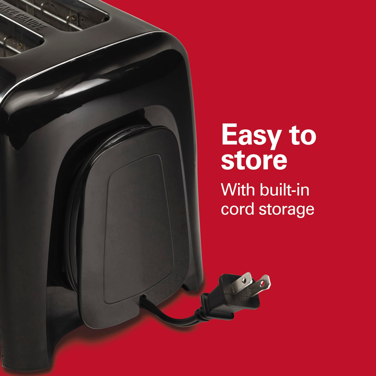 Hamilton Beach 2 Slice Toaster with Extra Wide Slots, Shade Selector, Auto-Shutoff, Cancel Button and Toast Boost, Black Hamilton Beach