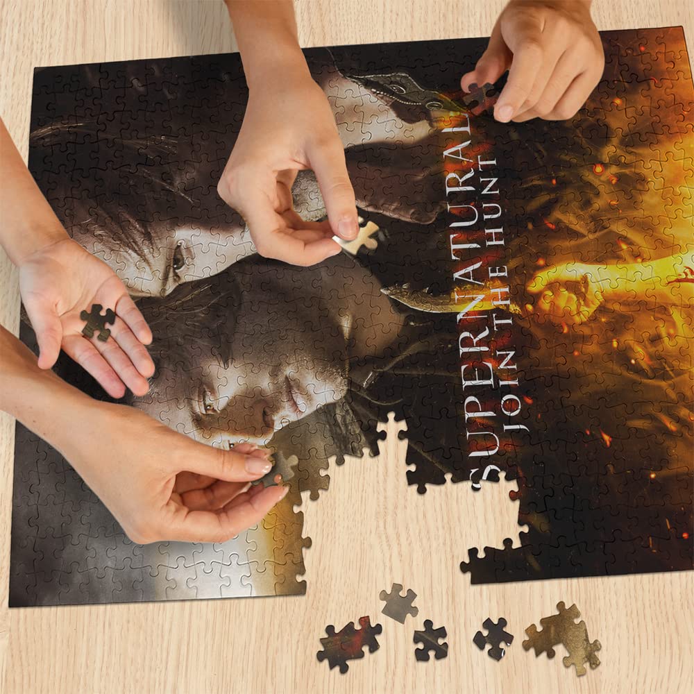 Supernatural Up Close and Personal 500 Piece Jigsaw Puzzle for Adults, 16" L X 21.5" W GRAPHICS & MORE