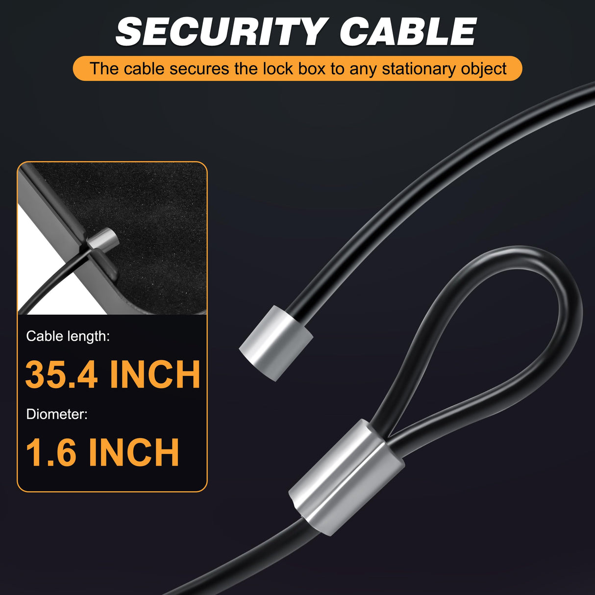 Portable Gun Safe for Pistols, Small Handgun Lock Box with Combination Lock or Key Lock, Portable Travel Pistol Safe for Travel, Home, Car (Large-Key) PACOLO