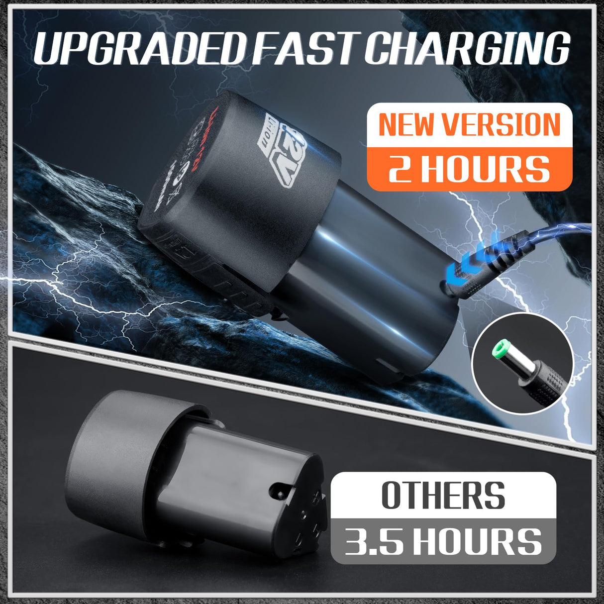 Protmex Cordless Buffer Polisher with 2 Alternative Batteries, 8 Variable Speed 2800-5500RPM Car Buffers and Polishers kit With 11 Attachments, 5IN Cordless Polisher For Car Detailing/Polishing/Waxing Protmex