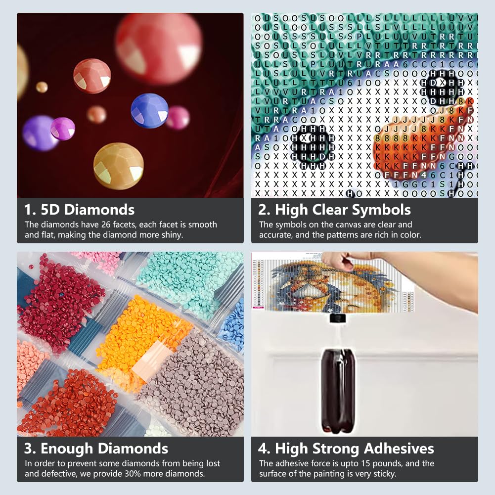 SJUTOUCI Snowman Diamond Art Kits for Adults, Diamond Painting Kits for Beginners, 5D Round Diamond Dots Gem Craft Art Home Wall Decor 12x12 inch, Winter SJUTOUCI