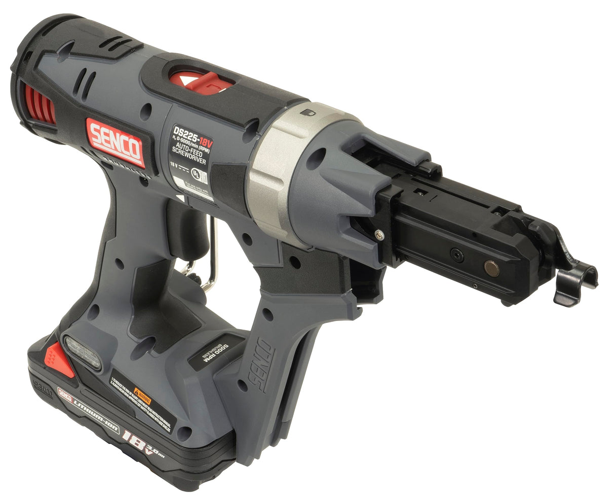 Senco DURASPIN DS225-18V 2" 5000 RPM Cordless Auto-Feed Screw Driver 10A0002N Senco