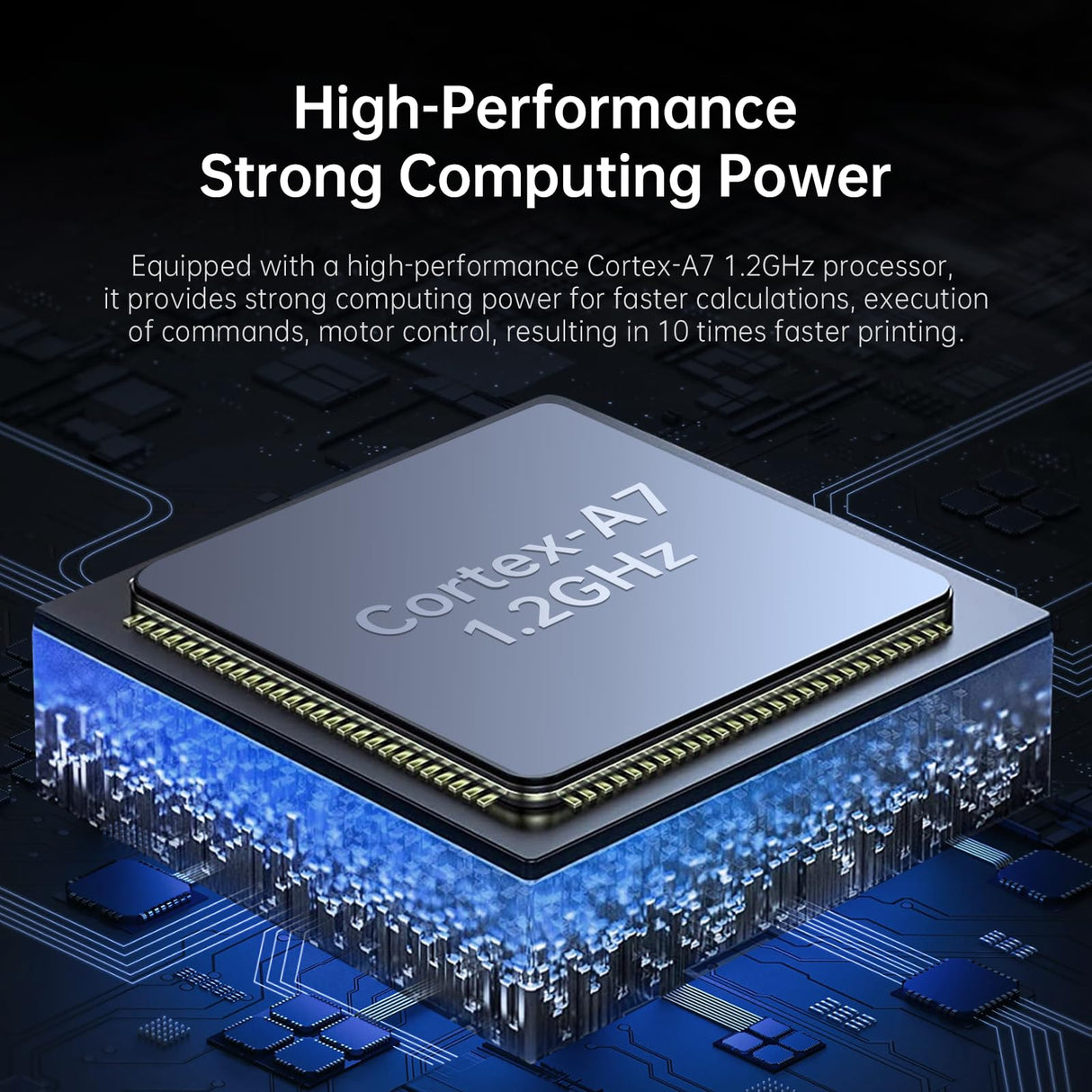 Anycubic Kobra 2 Max 3D Printer, 88L Large 500mm/s Printing Volume with Auto Leveling, Vibration Compensation & Flow Control for Enhanced Print Quality ANYCUBIC