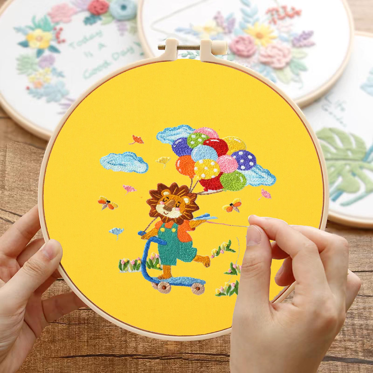 12 Sheets 12 Colors Embroidery Fabric, Pre-Cut Natural Cotton Embroidery Cloth Fabric, Embroidery Cloth Squares for Embroidery Garment Craft (5.9×5.9Inch) Nitelemn