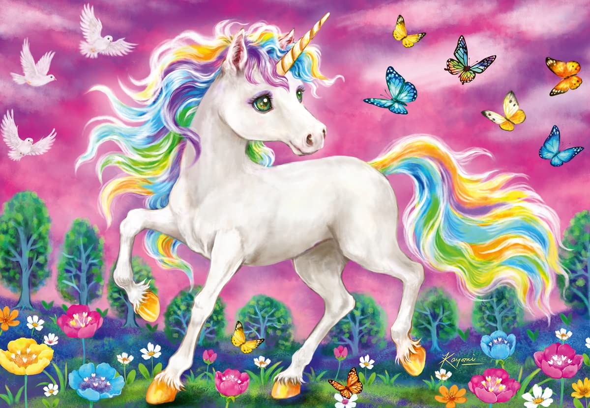 Ravensburger Unicorn and Pegasus Jigsaw Puzzle Set for Kids - 2 x 24 Pieces | Easy-to-Hold Pieces | Engaging Design | Fosters Cognitive Development | FSC Certified - 05677 Ravensburger