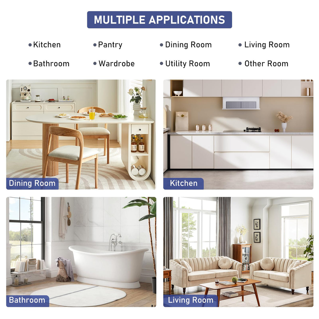 Hlivelood Farmhouse Kitchen Pantry Cabinet, 71" Tall Storage Cabinet with Adjustable Shelves & 4 Barn Doors & Drawer, Rustic Wood Cupboard for Kitchen, Dining Room, Living Room, Brown Hlivelood