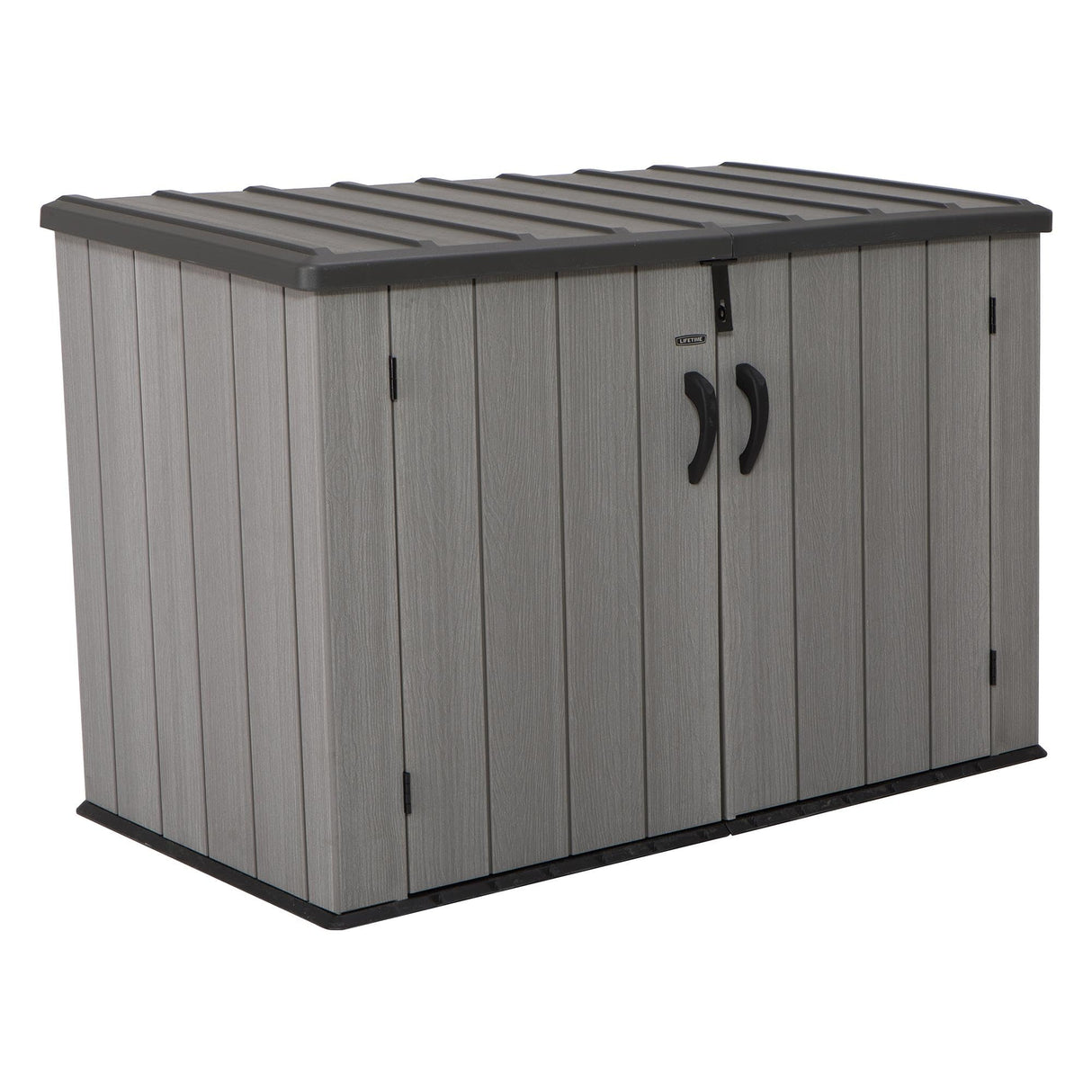 Lifetime Horizontal Outdoor Storage Shed, 75 Cu. Ft. Capacity Lifetime