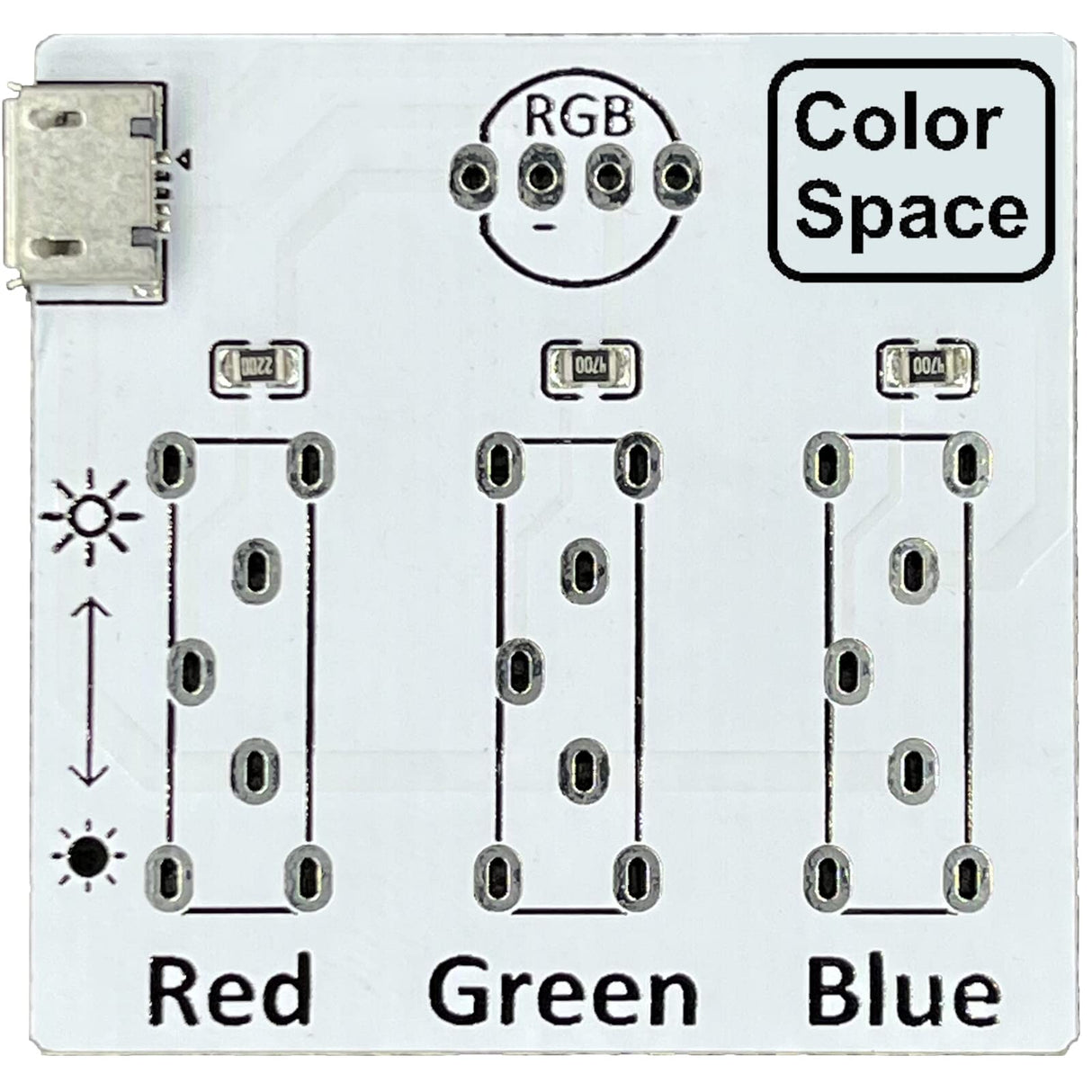 DIY Soldering Practice Kit RGB Practice Learning Electronics Training Board tingbowie