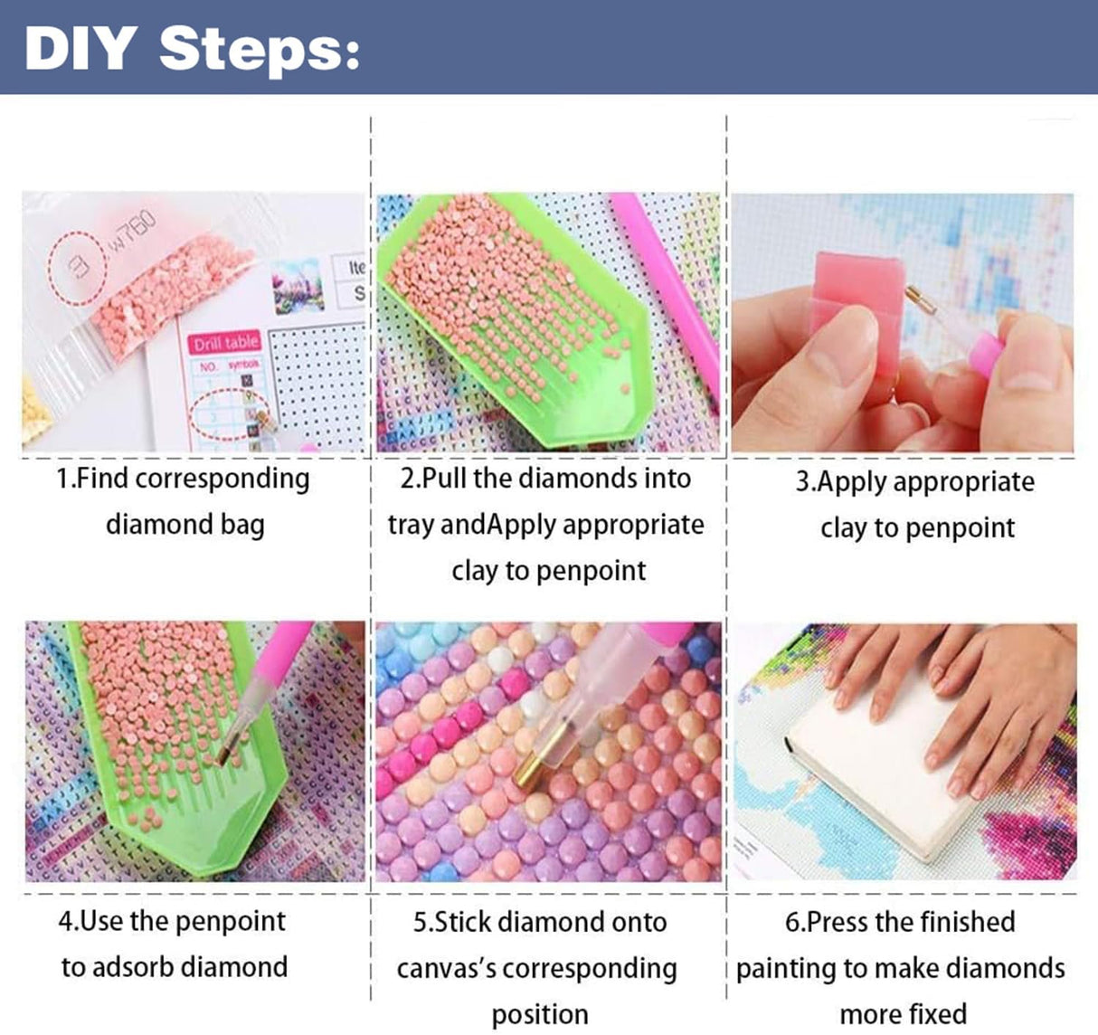 ijbnhd Diamond Art Kit for Adults, Aurora Diamond Painting Kit for Adults Full Drill Round Forests Lake Gem Art Painting for Crafts Home Wall Decor Gift 12x16inch ijbnhd