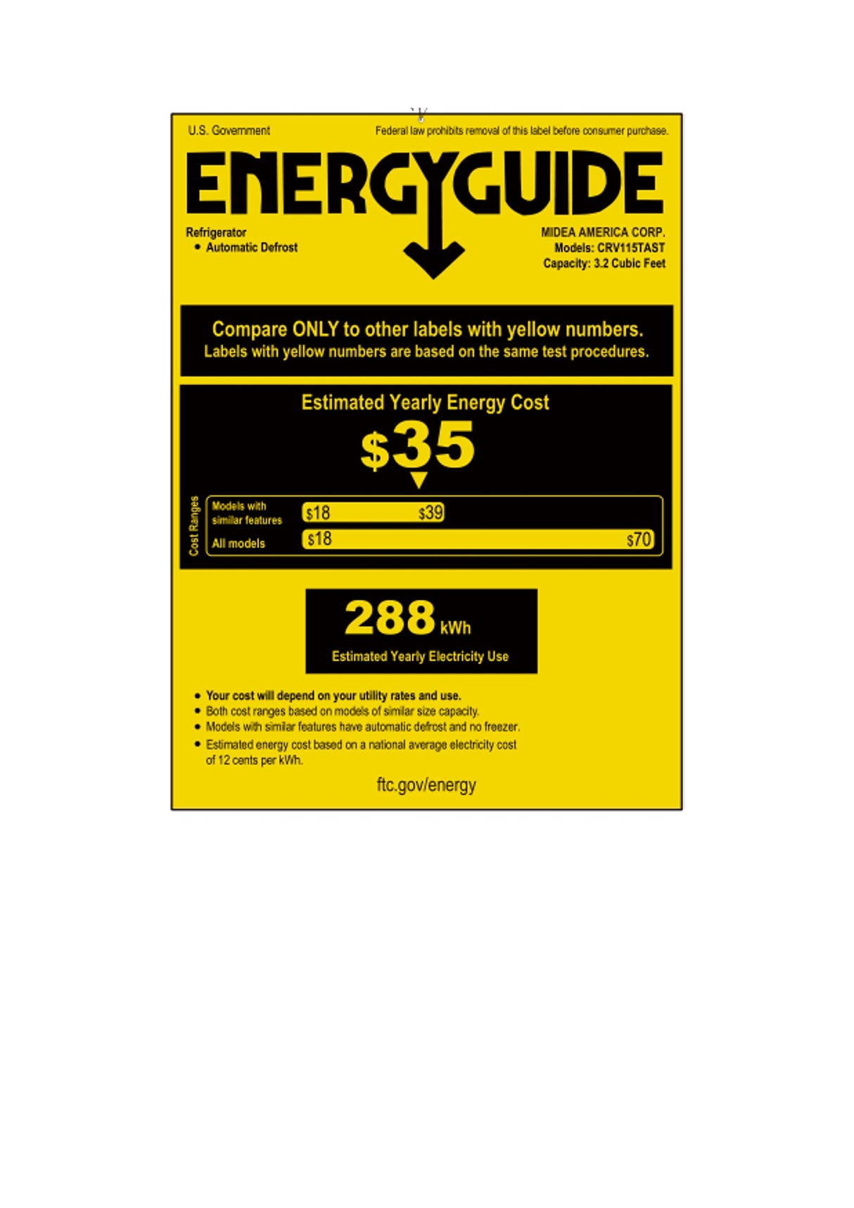 COMFEE' CRV115TAST Cooler, 115 Cans Beverage Refrigerator, Adjustable Thermostat, Glass Door With Stainless Steel Frame, Reversible Hinge Door And Legs For Home, Apartment COMFEE'