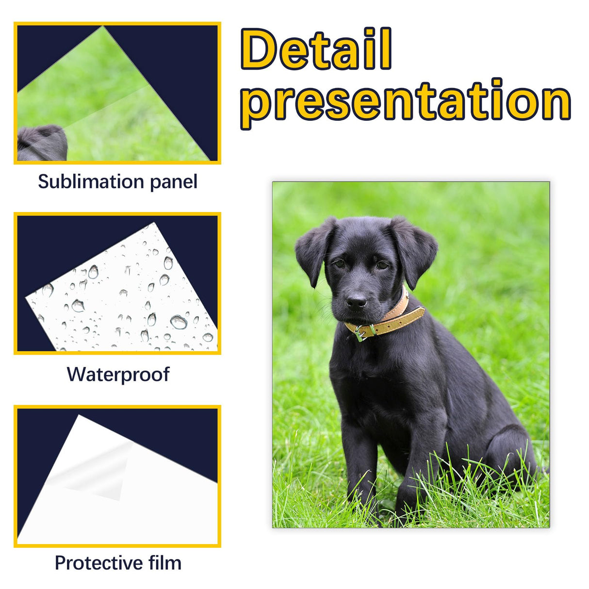 LIZOIDZSM 12 Pcs Sublimation Photo Blanks 6 x 8 Inch sublimation metal sign blanks Aluminum Photo Sign Blank Photo DIY Photo Sign Wall Frame Poster for Living Room Bedroom LIZOIDZSM