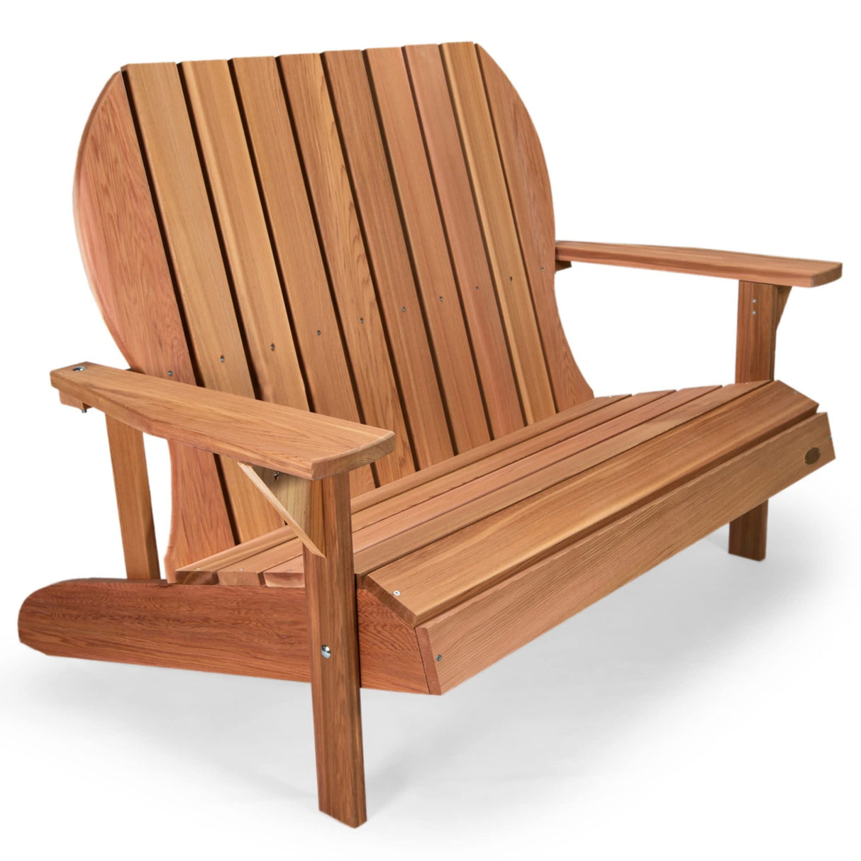 All Things Cedar LS48 Adirondack Cedar Garden Love Seat All Things Cedar