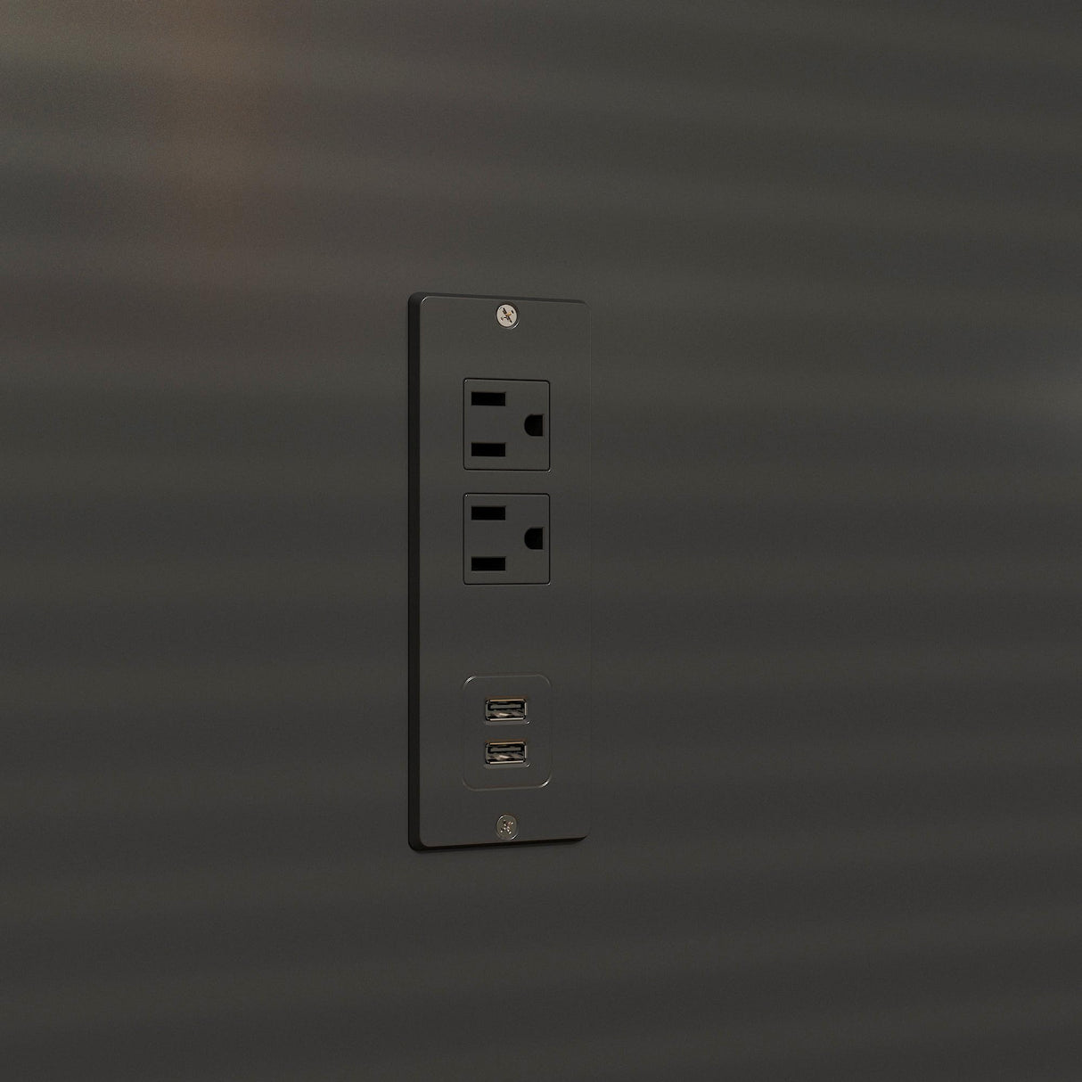 Homsee 61" W Large Kitchen Island with Charging Station, 2 Drawers & Adjustable Shelves, Modern Stationary Kitchen Prep Table Coffee Bar Cabinet for Dining Room, Black & Beige Homsee