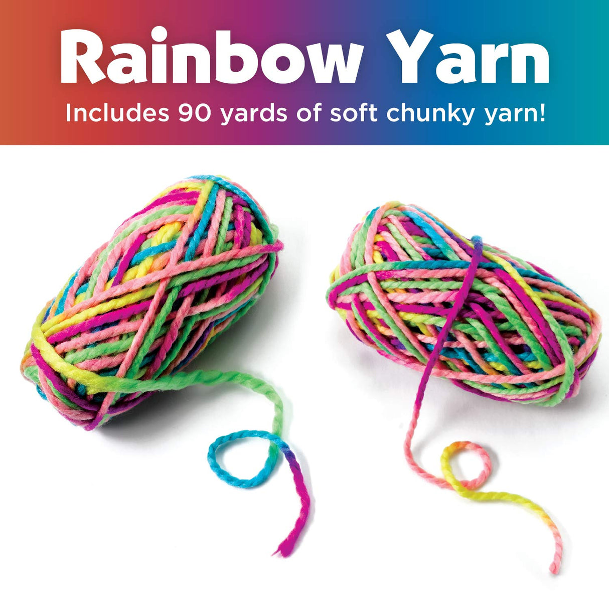 Creativity for Kids Quick Knit Loom Kit - Knitting Kit for Kids, Make Your Own Pom Pom Hat and Accessories, Knitting Loom Crafts for Kids Creativity for Kids