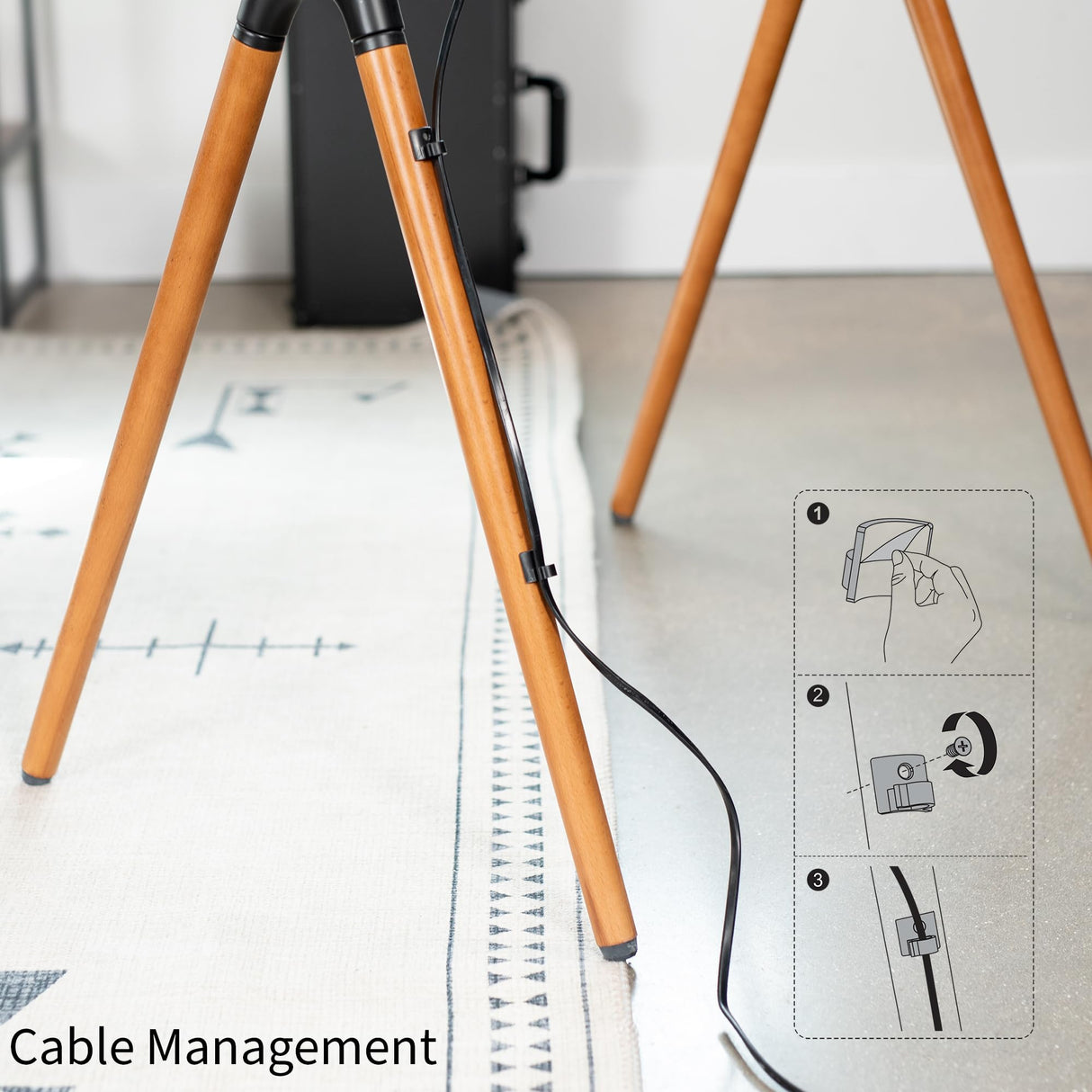 VIVO Artistic Easel 49 to 70 inch LED LCD Screen, Studio TV Display Stand, Adjustable TV Mount with 4 Legs STAND-TV70A VIVO