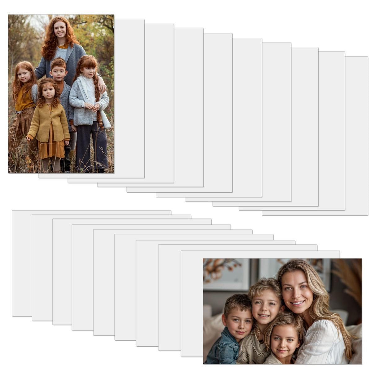 20 Pcs Sublimation Metal Photo Blanks 8x10 Inch Metal Sublimation Sign Blanks 0.45mm Thick Aluminum Sublimation Blanks for DIY Photo Sign Wall Poster Frame,Crafts,Gift,Home Decor ToBeAce