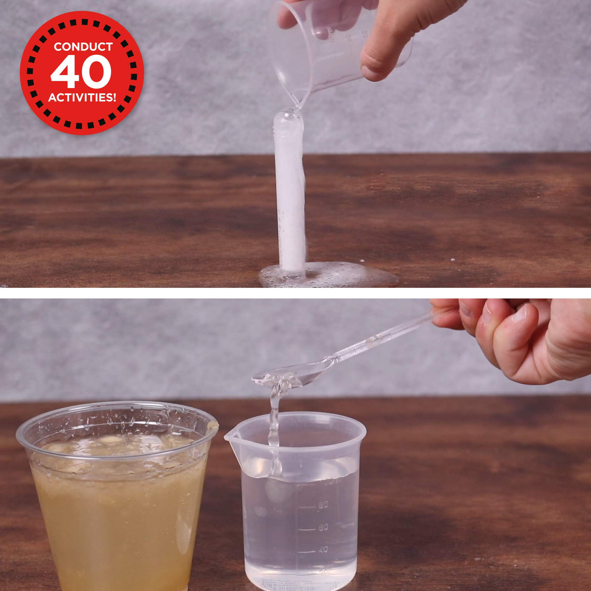 Discovery Extreme Chemistry STEM Science Kit, At-Home STEM Kits For Kids, Chemistry Experiments, Chemistry Activities for Birthday Parties, Sleepovers, Science Set For Kids Ages 8, 9, 10 Discovery