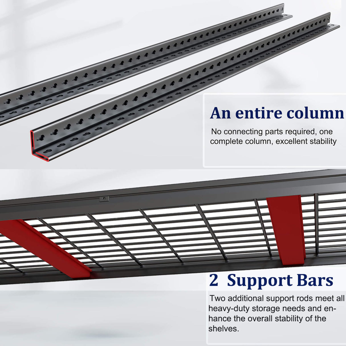 PMKES 77" W Storage Kitchen Shelves Heavy Duty Garage Shelving 4 Tier Metal Shelving Unit, Adjustable Shelves, 3800LBS Steel Industrial Shelving for Basement, Commercial, 77" W*24" D*72”H, Black PMKES
