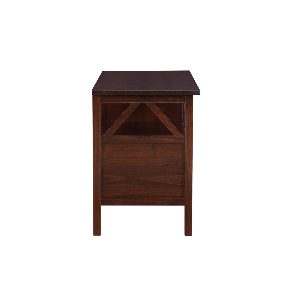 Linon Home Dcor Linon Home Decor, Antique Tobacco Titian TV Stand, 44.02"w x 16.02"d x 21.97"h, Linon