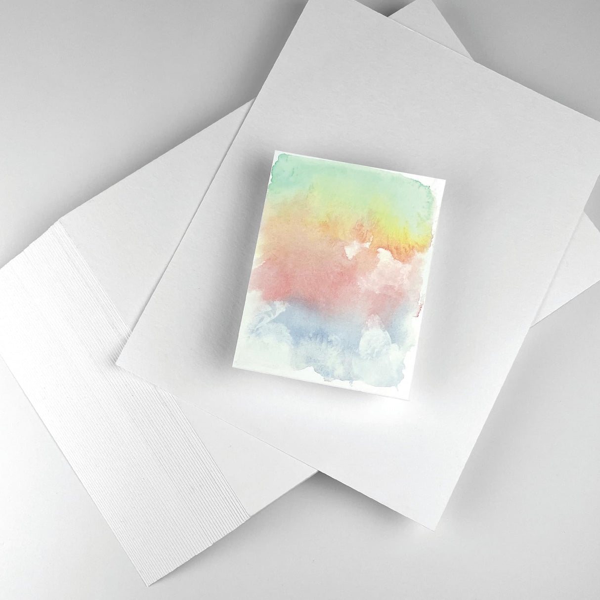 50 Sheets Watercolor Paper White Cold Press (300GSM, 8.5x11) Generic