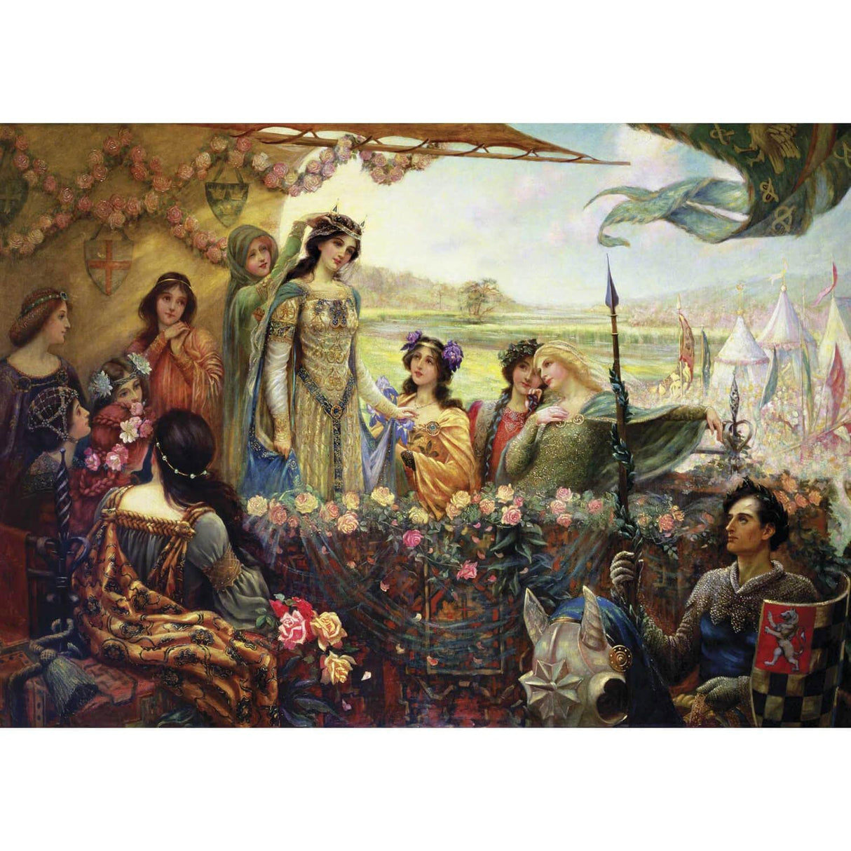 Anatolian Puzzle - Lancelot & Guinevere, 3000 Piece Jigsaw Puzzle, #4929 Anatolian