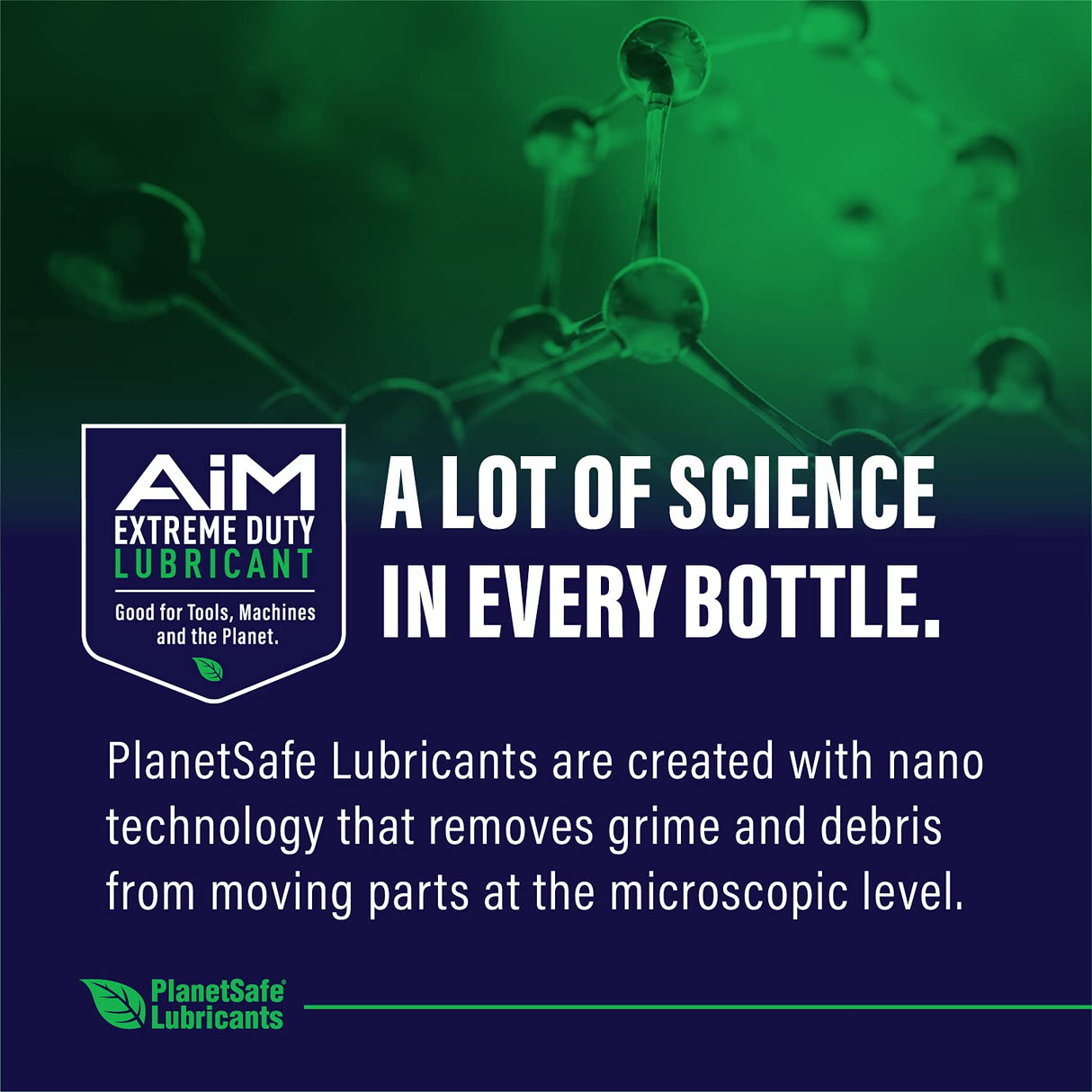PlanetSafe AIM 3D Printer and CNC Machine Lubricant | Protects 3D Printers and CNC Machines with scientifically-formulated Non-Toxic Nano Technology | 1oz PlanetSafe Lubricants