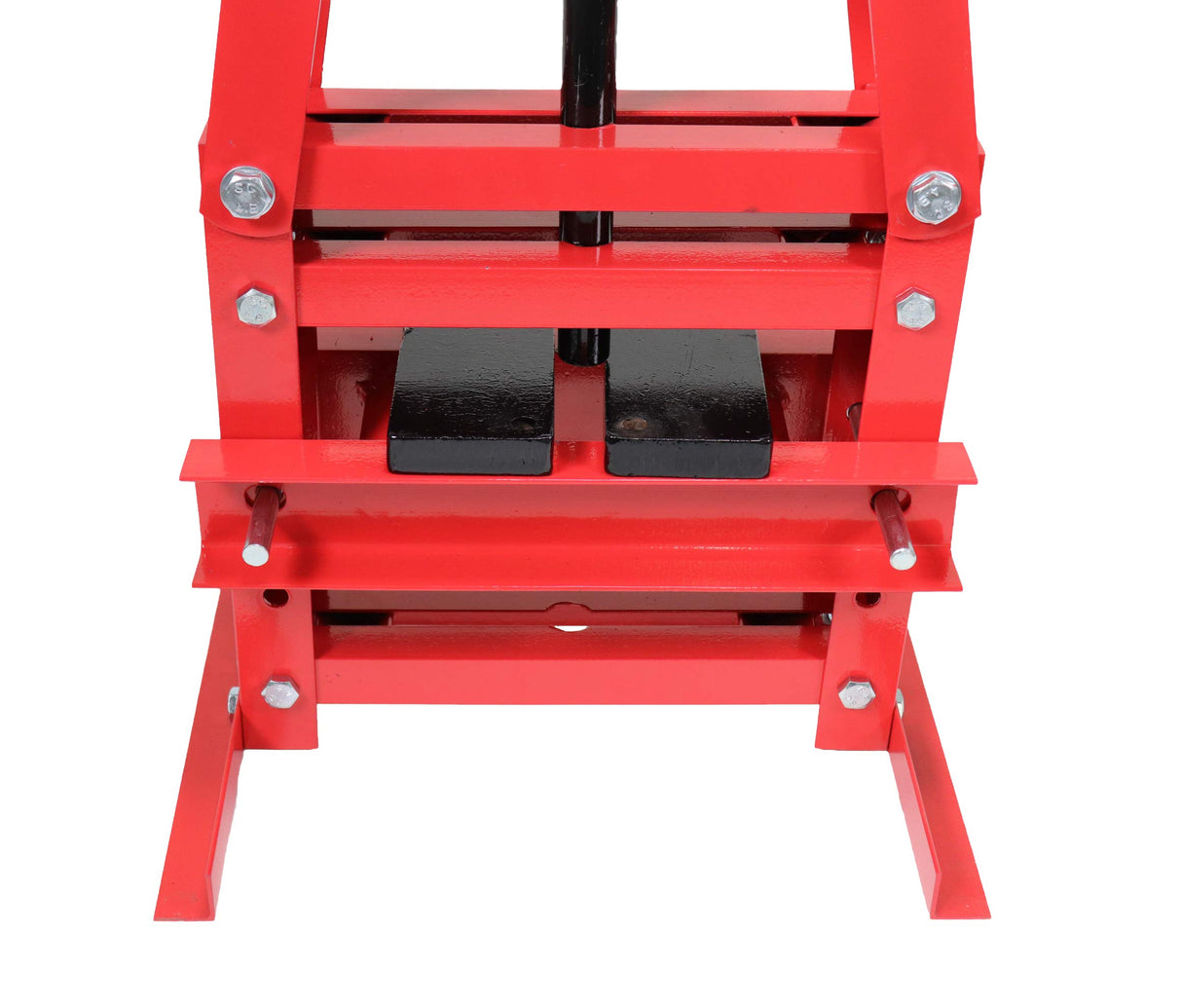 Dragway Tools 6-Ton Benchtop Hydraulic A-Frame Shop Press with Press Plates Dragway Tools