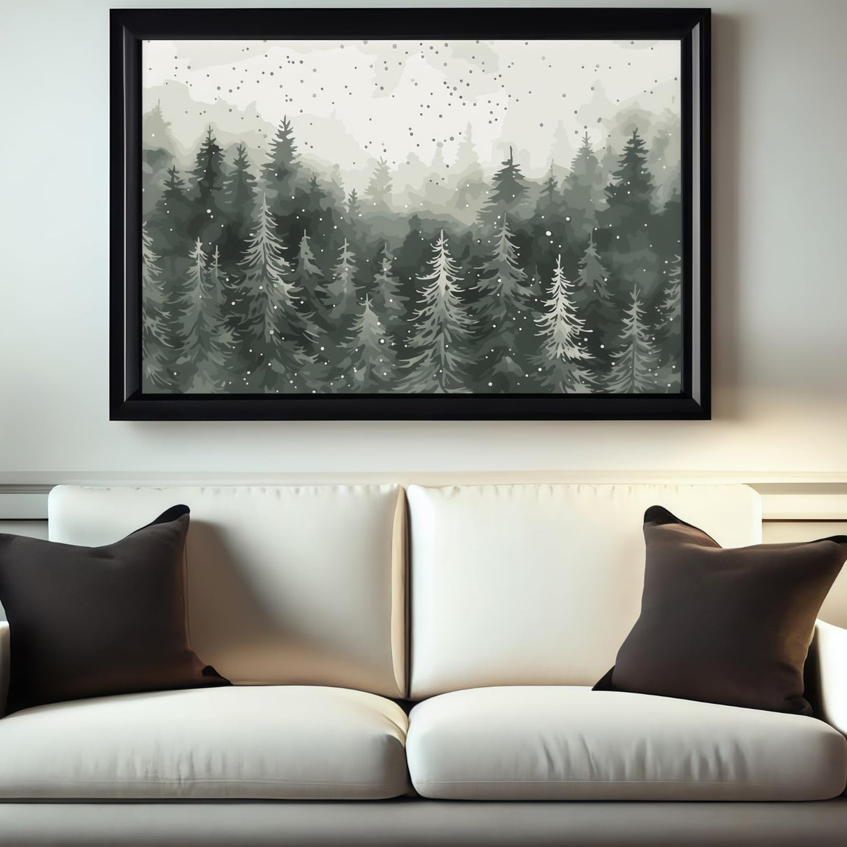 CSZPPQAF Christmas Paint by Numbers for Adults Beginner, Winter Paint by Number Kits on Canvas DIY Oil Painting for Gift Home Wall Decor 12x16inch CSZPPQAF