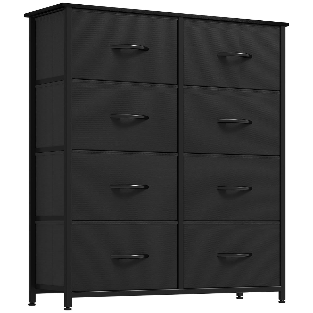 YITAHOME Fabric Dresser with 8 Drawers, Tall Dresser with Fabric Bins, Storage Tower Unit, Chest of Drawers for Living Room, Hallway YITAHOME