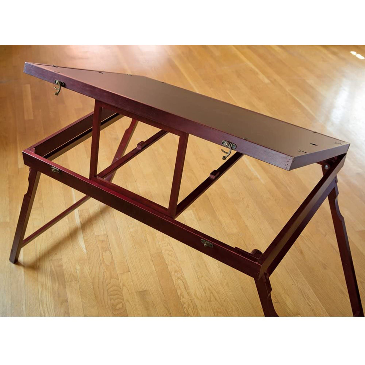 Bits and Pieces - Tilt-Up Wooden Jigsaw Table - Folding Jigsaw Puzzle Table - Puzzle Accessories - Portable Puzzle Table & Puzzle Storage - 25" x 34" Bits and Pieces