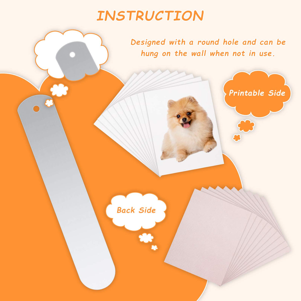 2 Pieces Metal Straight Sock Sublimation Jigs with 10 Sheets Heat Transfer Paper Sublimation Crew Sock Jig for Dye Sublimation Heat Press Socks Printing DIY Socks Accessory (17.83 x 3.35 Inches) Hotop