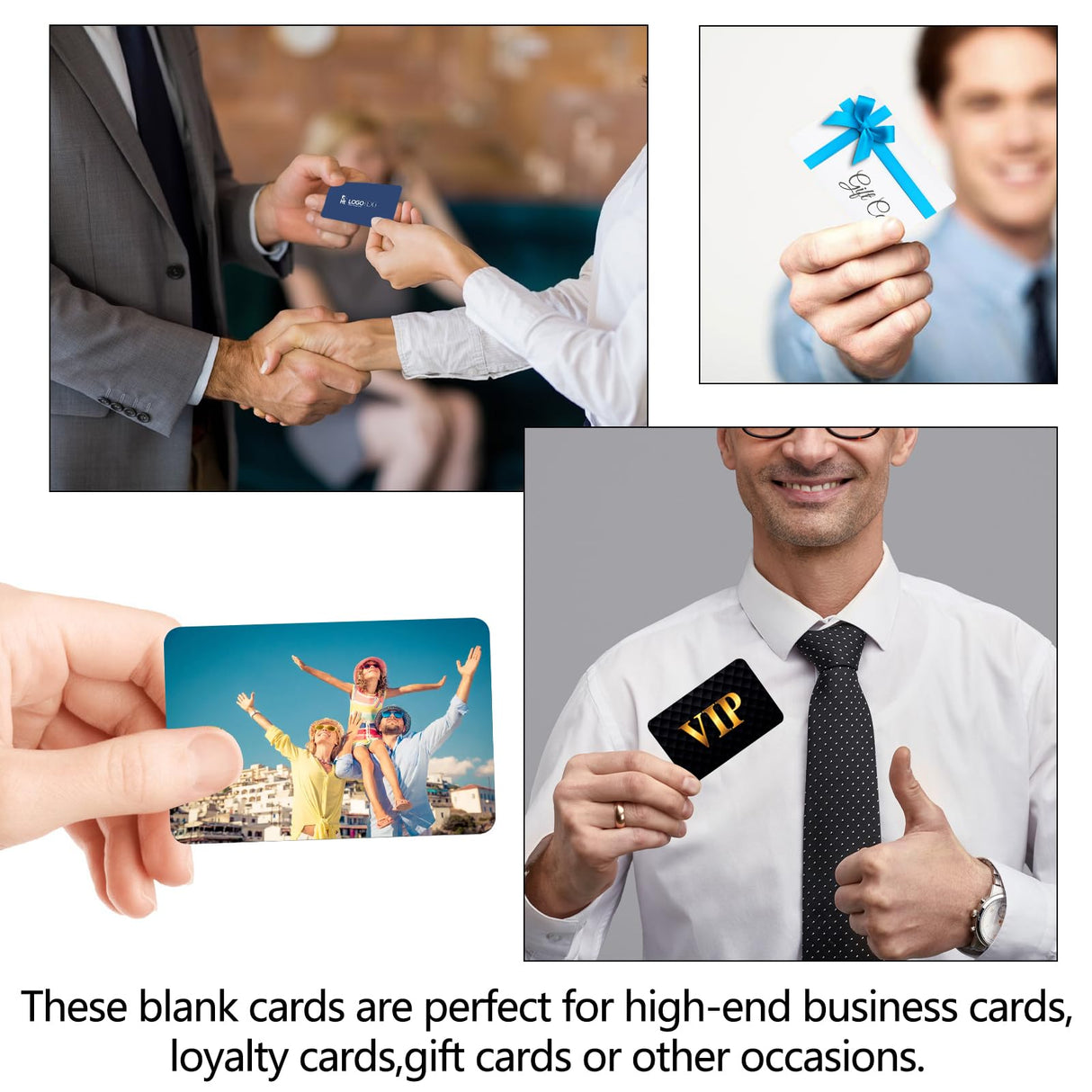 270 Pieces Sublimation Paper Business Cards Which Can Be Sublimated Both Sides,3.34 x 2.12 x 0.011 Inch Blank Sublimation Card for Color UV Print Cevhzoe