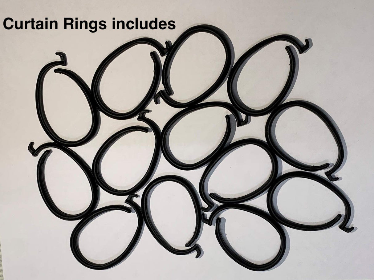 APEX GARDEN Four-Side Privacy Curtain Set for 10-Ft x 10-Ft Gazebo (10-ft x 10-ft, Charcoal) APEX GARDEN