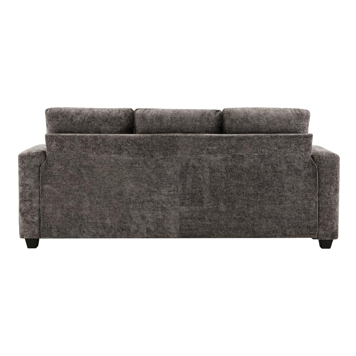 Comkei 89" 3 Seater Couches for Living Room Sofas Comfy Sectional Couch with 24" Deep Seat Loveseat Sofa for Small Apartment, Grey Comkei