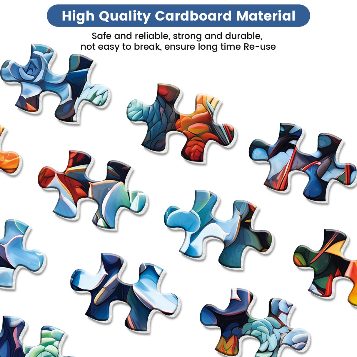 500 Piece Puzzle for Adults-Succulent Plant Puzzle| Recycled Cardboard Jigsaw Puzzles 500 Pieces | Challenging Family Activity Great Gift Idea for Family Friends | Difficult Puzzles Size 20.5X 15 in Edsjegn