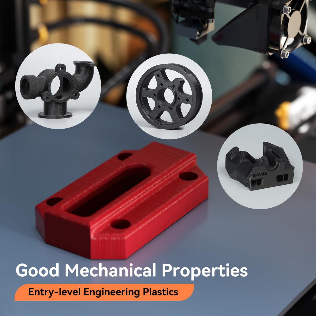 Kexcelled ABS Filament 1.75mm Lavender Purple, 3D Printer Filament ABS 1kg Spool (2.2lbs), Excellent Comprehensive Performance +/- 0.03mm,Fit Most FDM Printer kexcelled