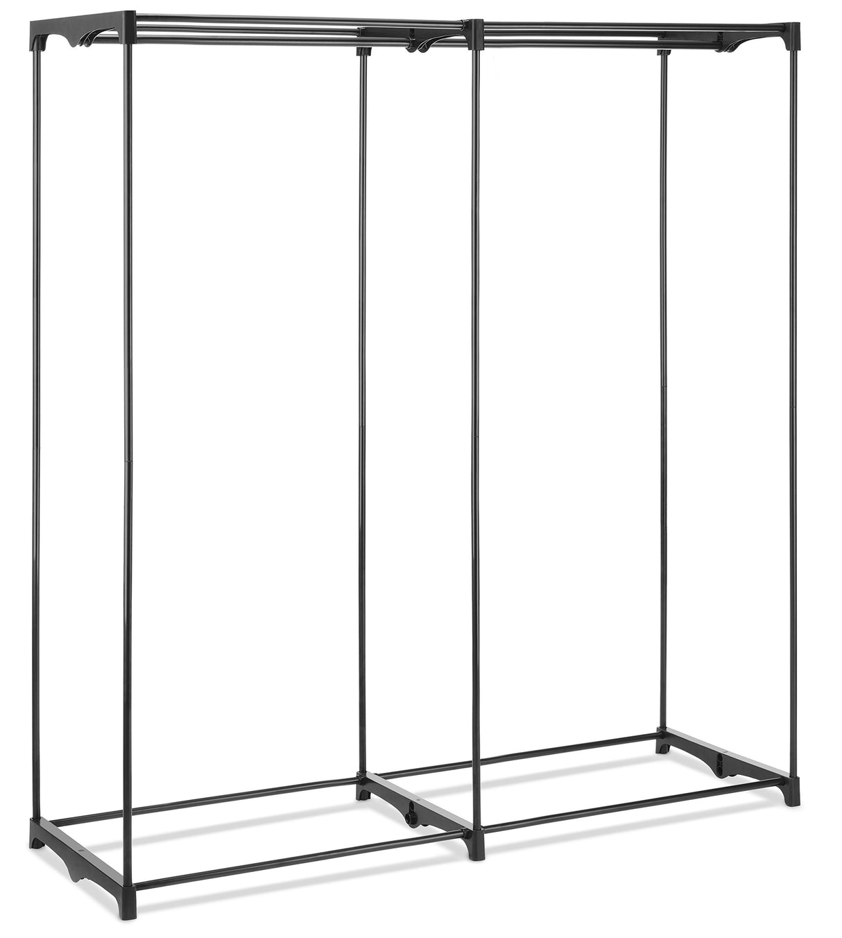 Whitmor Extra-Wide Clothes Closet, 60” with, White Cover Whitmor