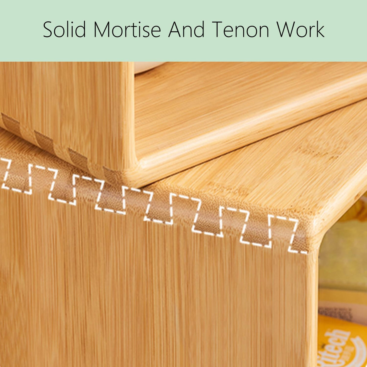 4-Tier Modern Rotating Bamboo Bookcase, DIY Free-Standing Bookshelf Large Capacity Creative Open Book Cabinet, 2 in 1 Nightstand Storage Organizer Lattice Shelf for Home, Office, Living Room, 4-Cube briteman