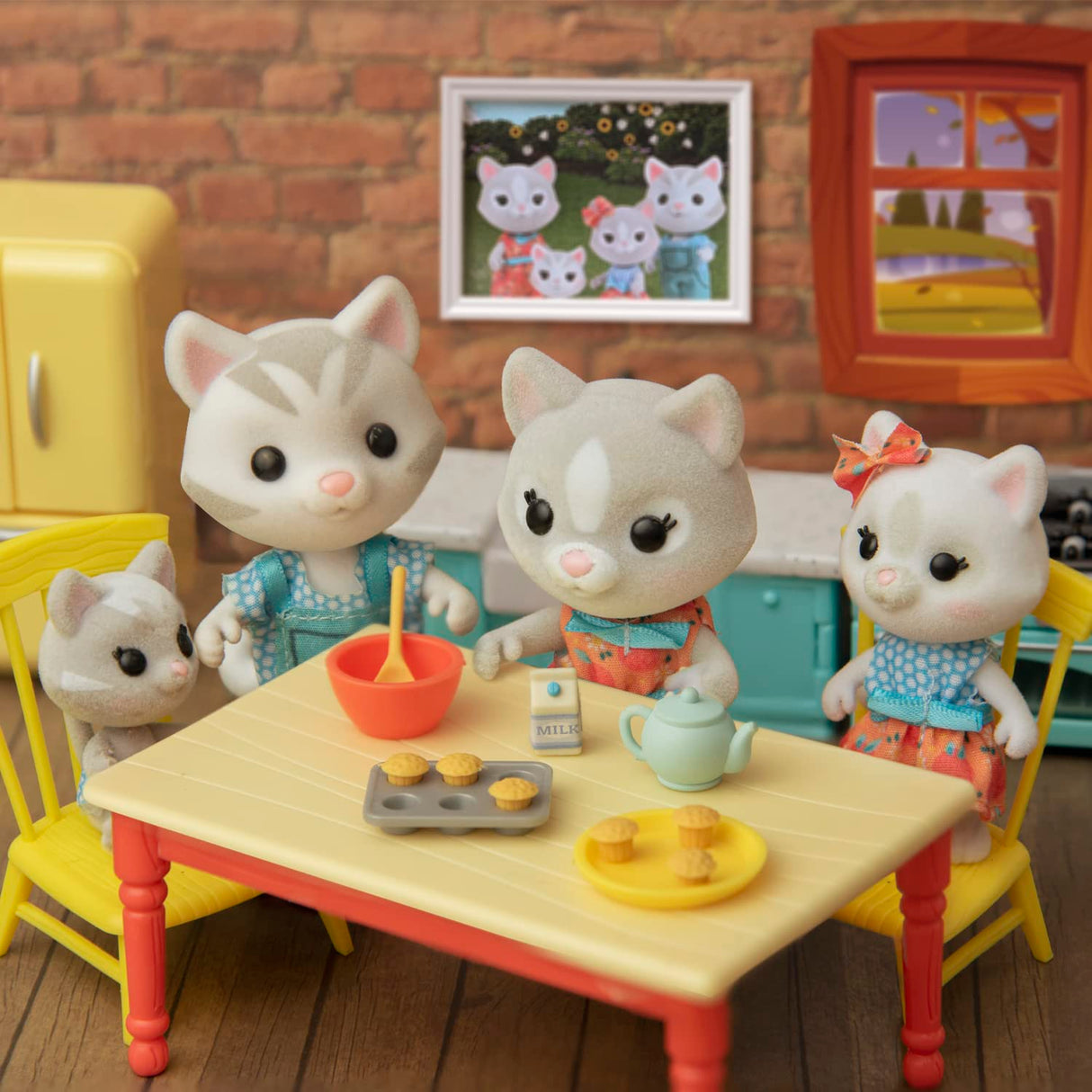 Sunny Days Entertainment Honey Bee Acres Sweet Home Kitchen Accessories Playset, 27 Piece Set: Sunny Days Entertainment