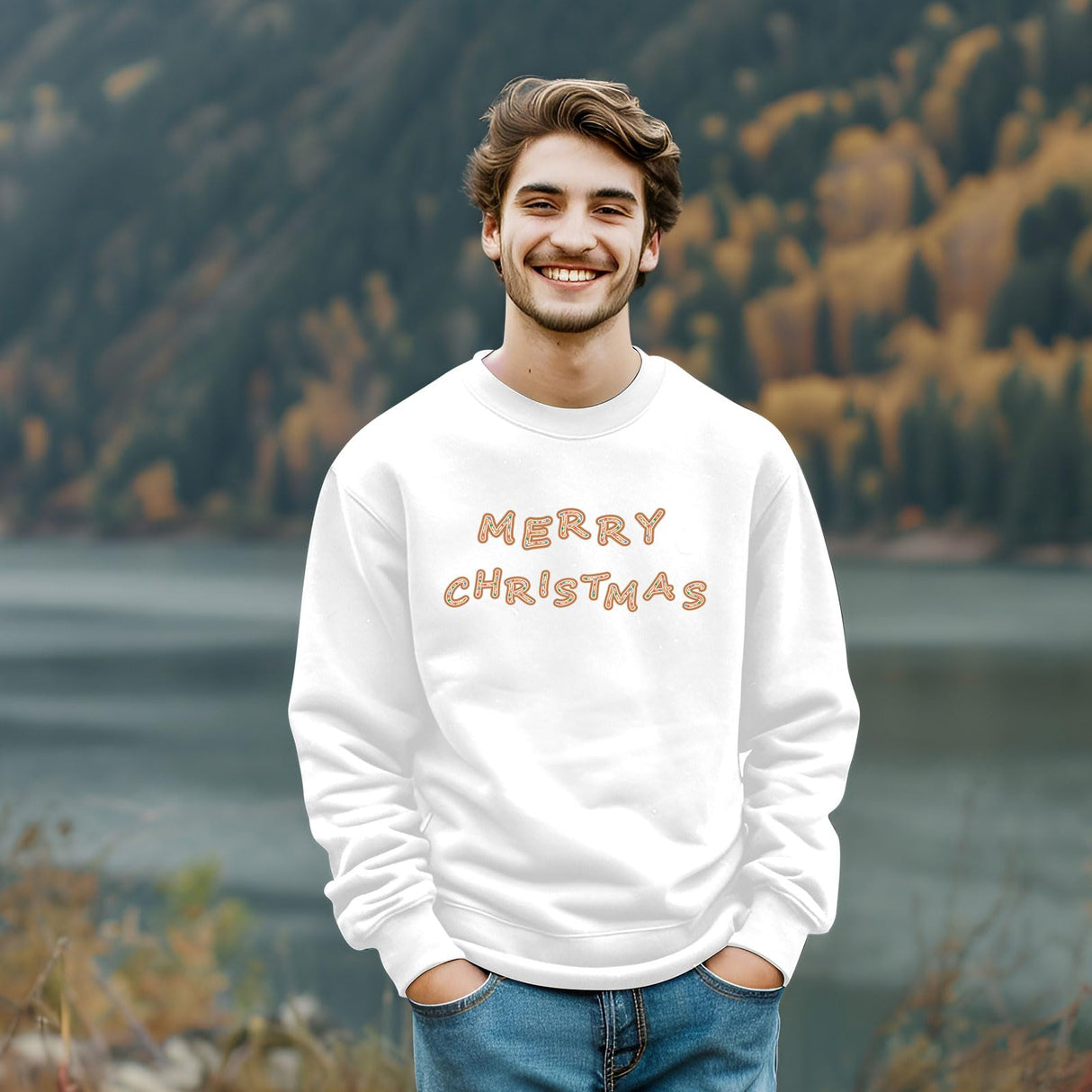 AiDiYGECO 2pcs sublimation crew neck sweatshirt white polyester crewneck sweatshirts hoodies men AiDiYGECO