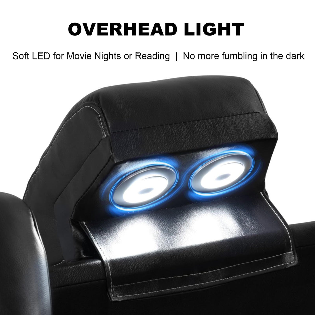 COMHOMA Power Living Room Furniture Sets,Electric Recliner Chair with LED Light,Sectional Sofa Loveseat with Wireless Charging,Spacious Storage, Cup Holeders,3+1 COMHOMA