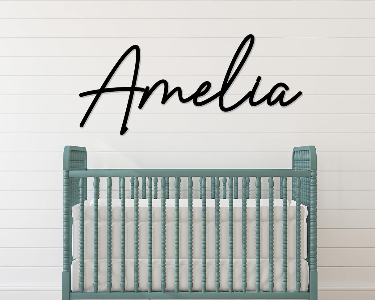 Personalized Custom Wood Name Sign, Custom Nursery Name Sign, Family Name Signs, Nursery Wall Decor Generic