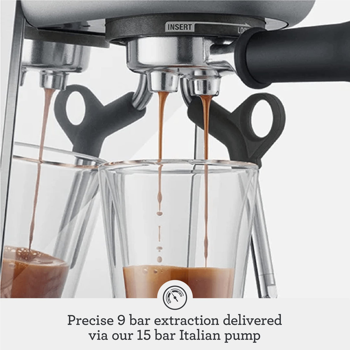 Breville the Bambino Espresso Machine with Auto Milk Frother, Espresso Maker with Seconds Heat Up, Cappuccino & Latte Machine for Home, BES450BSS, Brushed Stainless Steel Breville