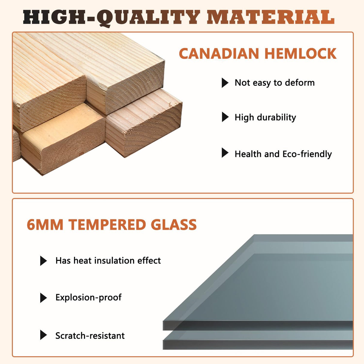 1 Person Infrared Sauna | Far Infrared Home Sauna | 1,060 watt | 6 Low EMF Heaters | Canadian Hemlock | Tempered Glass Door | Indoor Saunas with Red Lamp, Bluetooth, LCD, LED (Random Left/Right) Wizzisauna