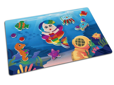 stargo – Foil Art Kit for Kids, Foil Fun Craft Set with Triple-Layer 3D Stickers & Foil Sheets – Creative Arts & Crafts Activities for Gifts, Birthday Party, Girls, Boys Ages 4-8, 4-6, 5 6 7 18