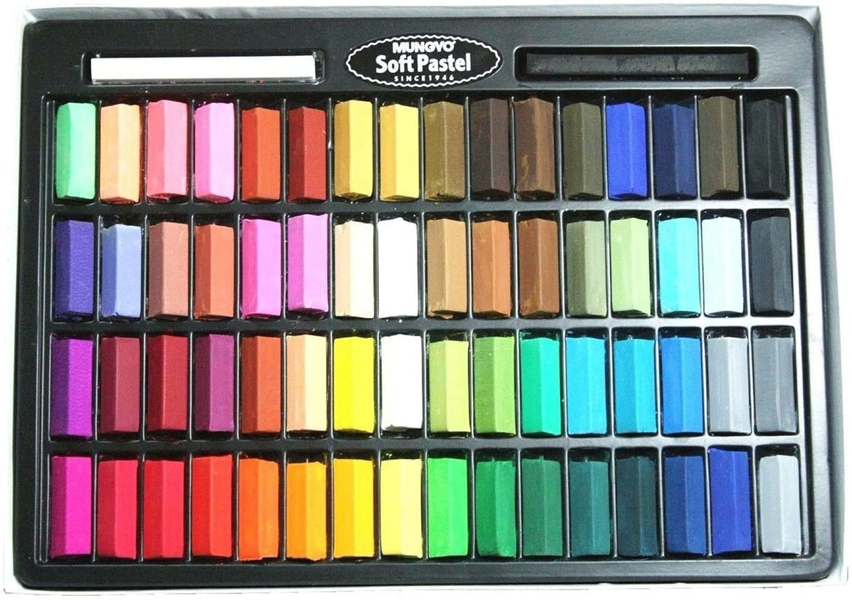 MUNGYO Soft Pastel 64 Color Set Square Chalk (US English Version) YoCoSII