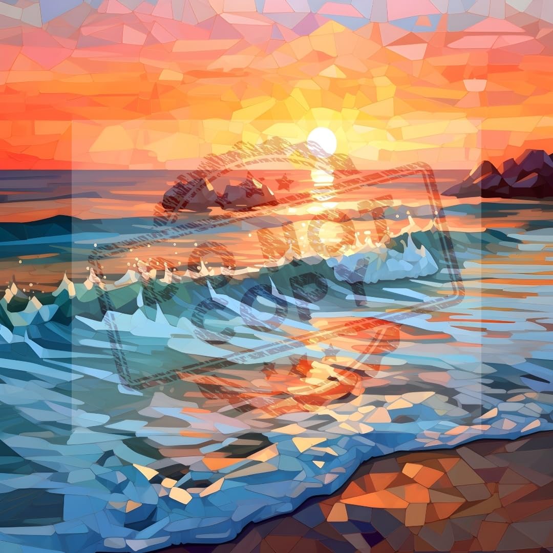 9 Pack Sublimation Prints SHIPS 24 Hours or Less! 20 Oz Skinny Tumbler Beach Designs WoodArtSupply